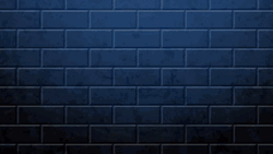 Drop The Mic Blue Bricks Background GIF