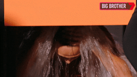 Drown Sexy Lady Doused In Water Big Brother GIF