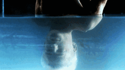 Drowning Breathe Glass Crack GIF