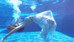 Drowning Lorena Leigh GIF