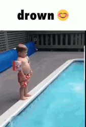 Drowning Pool Kid Belly Flop GIF