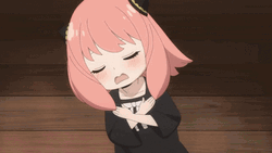 Drowsy Anya Forger Swaying GIF
