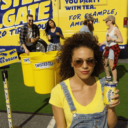 Drum Of Twisted Tea GIF