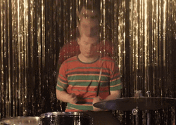 Drum Roll Boy Hallucination GIF