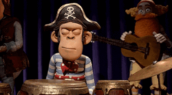 Drum Roll Pissed Mr. Bobo GIF