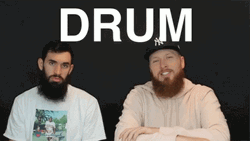 Drum Roll Please Beard Men GIF