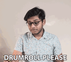 Drum Roll Please Indian Boy GIF