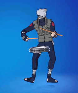 Drum Roll Please Kakashi GIF