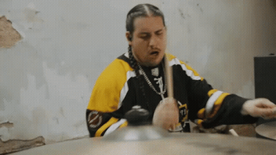 Drumming Jonathan Flores GIF