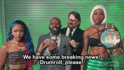 Drumroll Please Jade Cargill Stokely Hathaway GIF