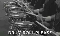 Drumroll Please Vintage Marching Band GIF