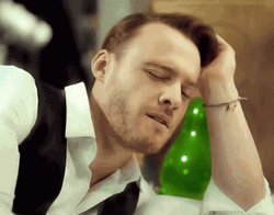 Drunk Guy Lonely Serkan GIF