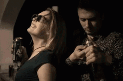 Drunk Guy Singing GIF