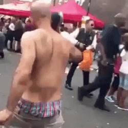 Drunk Guy Thinks Shoe Is Phone GIF