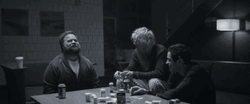 Drunk Man Bang Head On Desk GIF
