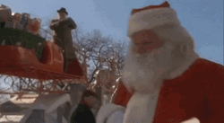 Drunk Santa Richard Attenborough Drinking Alcohol GIF