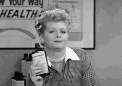 Drunk Stumbling Lucille Ball GIF