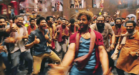 Drunk Vikram Vedha Crazy Dance GIF