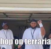 Druski We Got Em Hop On Terraria GIF