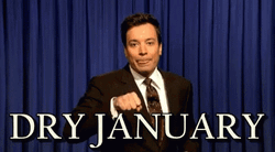 Dry January Jimmy Fallon GIF