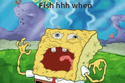 Dry Spongebob Burning GIF