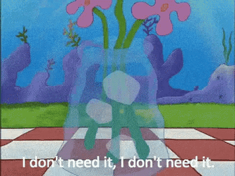 Dry Spongebob Wants Water GIF