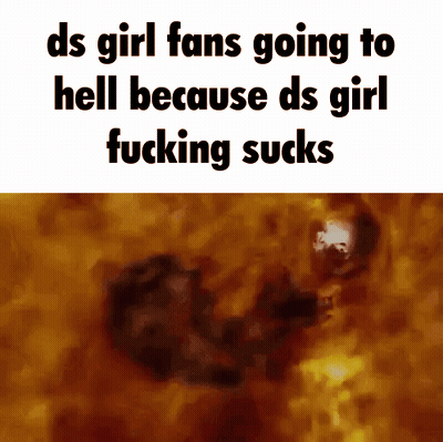 DS Girl Fans Going To Hell Because DS Girl Sucking Sucks GIF