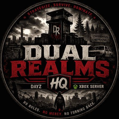 Dual Realms Poster Man In Front Of Tower GIF