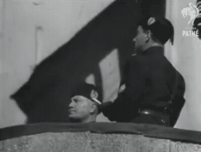Duce Benito Mussolini GIF