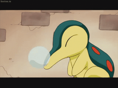 Duck Blowing Bubble With 9Anime.to GIF