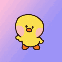 Duck Cute Wave Dance GIF