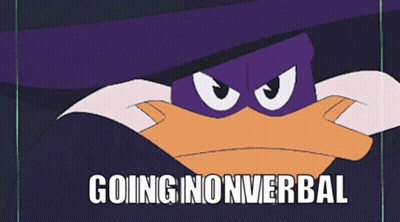 Duck Going Nonverbal GIF