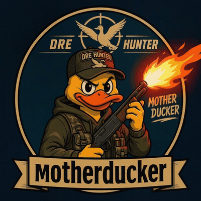 Duck Holding Shotgun Motherducker GIF