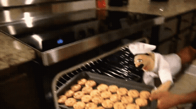 Duck Holding Umbrella In Rain Saying Good Morning GIF