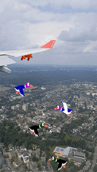 Duck Hunt Airplane Ride GIF