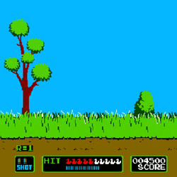 Duck Hunt Frog Yetee GIF