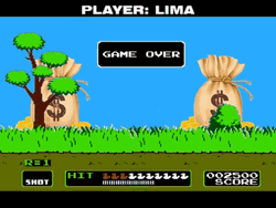 Duck Hunt Funny Game Over GIF