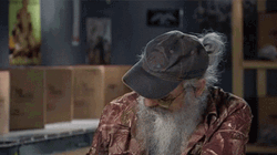 Duck Hunting Old Man Thumbs Up GIF