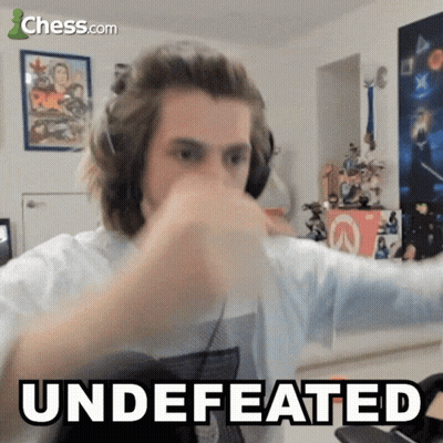 Duck Mascot Dancing Saying Unbeaten GIF