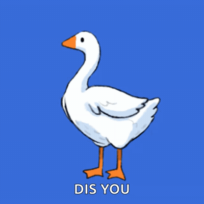 Duck Saying Dis You GIF