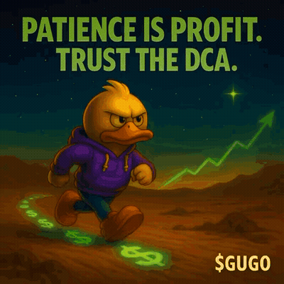 Duck Saying Patience Is Profit