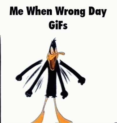 Duck Standing With Me When Wrong Day Gifs GIF