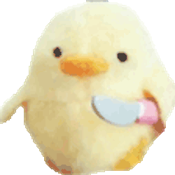 Duck Sticker GIF