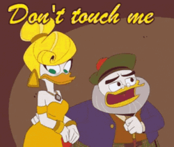 DuckTales Dont Touch Me GIF