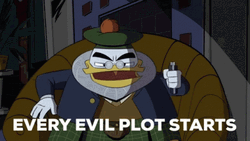 Ducktales Evil Plot Starts GIF