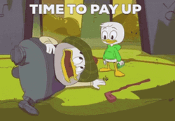 Ducktales Pay Me GIF