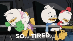 Ducktales So Tired GIF