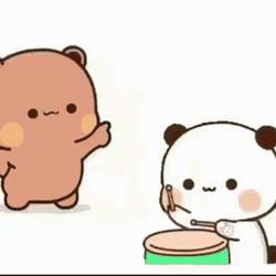 Dudu And Bubu Dancing Together GIF