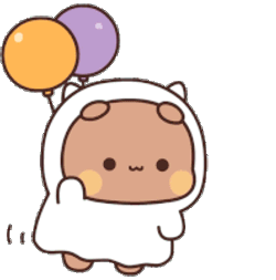 Dudu Dudu Bear Sticker GIF