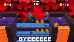 Duels On Minecraft Byeeee GIF